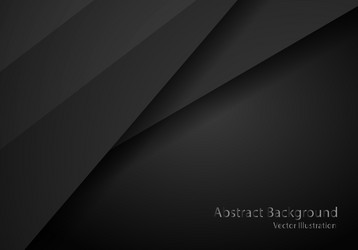 Abstract black with dark frame template layout vector