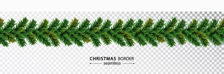 Christmas garland of fir branches and golden balls