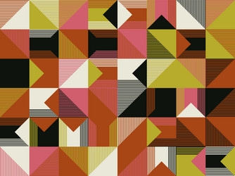 simple geometric pattern design with basic vector image