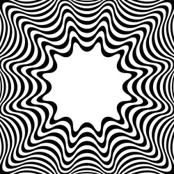wavy lines pattern vector image
