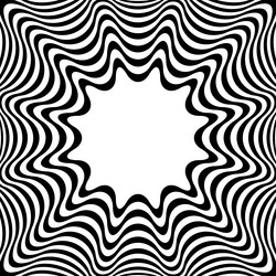 Wavy lines pattern vector