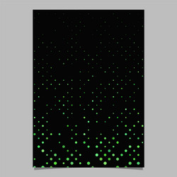 color dot pattern brochure template - page vector