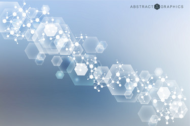 big data visualization background modern vector image
