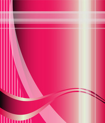 pink background with message board for text vector image