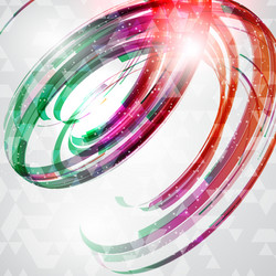 abstract background with a flowing design vector image