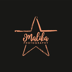 premium feminine logo with style Vector Image