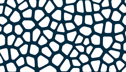 voronoi art abstract block structure pattern vector image