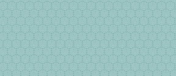 Teal Hexagonal Pattern vector image