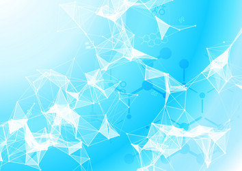 dna molecule structure background vector image