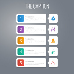icon leader set of learning handshake manager vector image