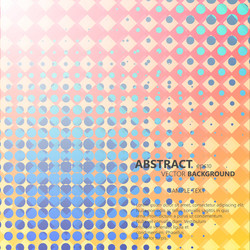halftone background for concept design vector image