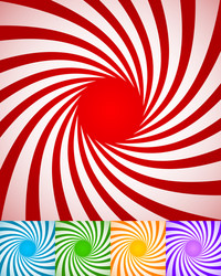 abstract spirally backgrounds twisted rotating vector image