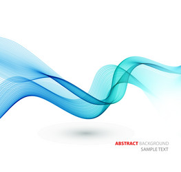 abstract template background with wave vector