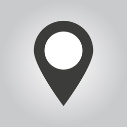 Navigation Pointer Icon vector image