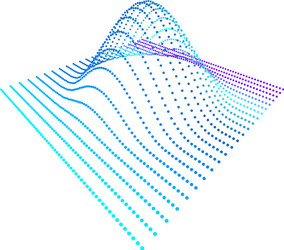 data slice in volume function point vector image