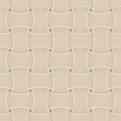 Geometric seamless pattern with intertwined bands vector