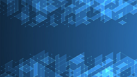 digital technology and engineering isometric vector image