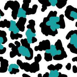 leopard or cheetah print seamless pattern vector image