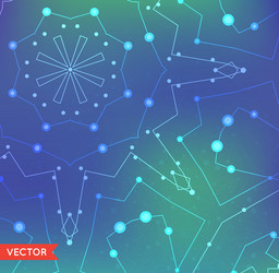 abstract background with particles structure vector image