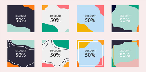 subtle minimalist curvy flowing lines pattern vector image
