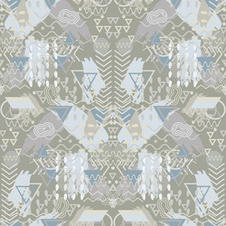 abstract memphis style seamless pattern vector image