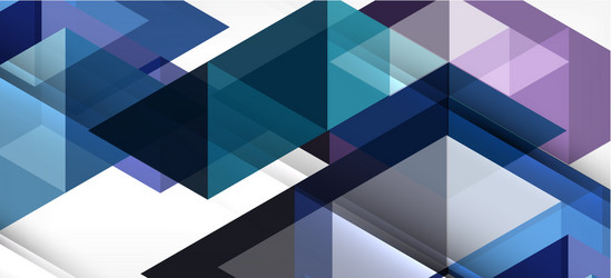 abstract triangle pattern colorful backdrop vector image