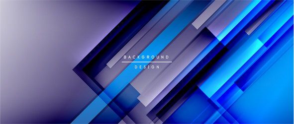 dynamic lines on fluid color gradient trendy vector image