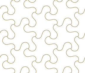 seamless pattern with abstract geometric line vector image