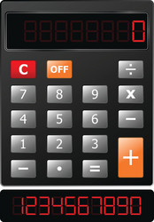 Calculator vector