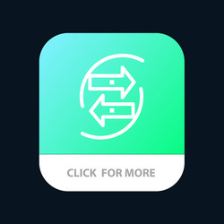 chang chart data exchange money paper mobile app vector image