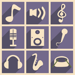 flat with shadow concept and mobile application vector image
