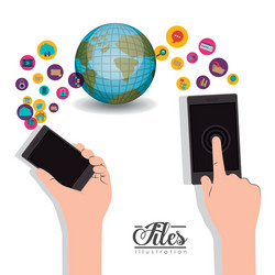 files design vector image