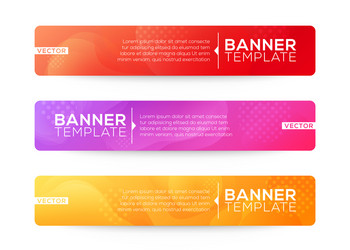Abstract Web Header - Gradient Shape vector image