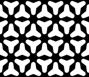 seamless pattern smooth geometric figures vector image