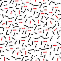 seamless pattern with geometric elements backdrop vector image