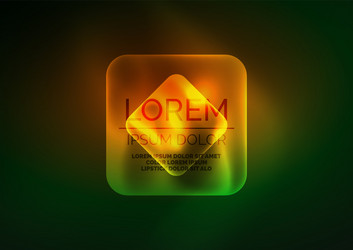 trendy square blurred color abstract background vector image