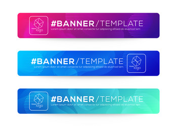 abstract web banner design background or header vector image
