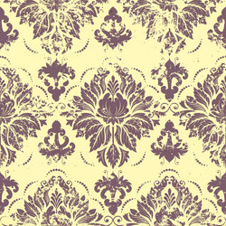 Damask Pattern Element - Antique Style vector image