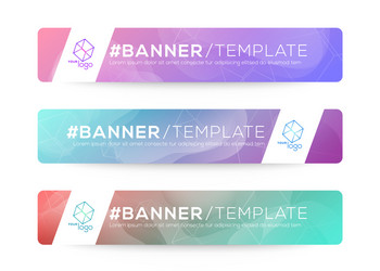 abstract web banner design background or header vector image