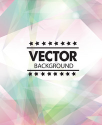 Geometric Abstract Background vector image