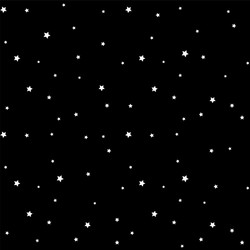 Star seamless pattern black and white retro Vector Image
