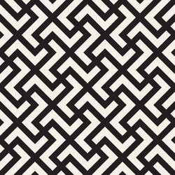 Abstract Geometric Lattice Pattern vector image