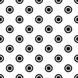 circle graph pattern repeat vector image