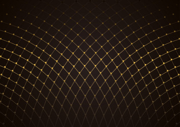 Golden Net Abstract Background vector image