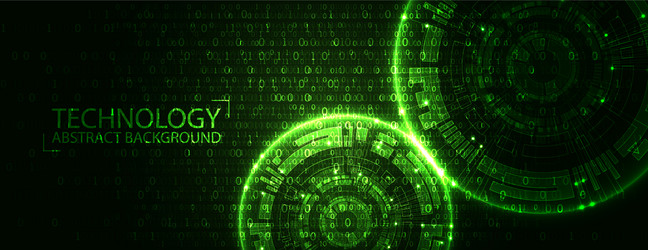 abstract technology concept high computer color vector image
