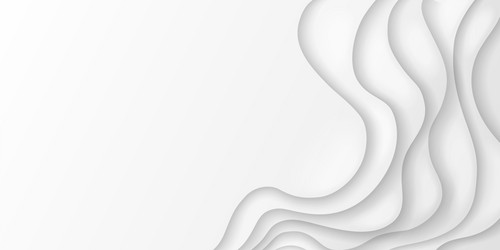 neumorphism style abstract white background vector image