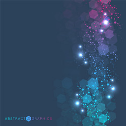 Data Network & Connection Abstract vector image
