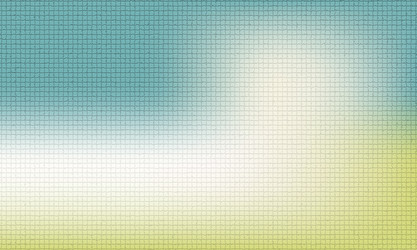 gradient mosaic tile pattern with aqua and yellow vector image
