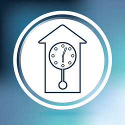 Time icon design vector