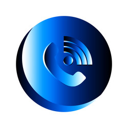 call icon unique design for usable anywhere vector image
